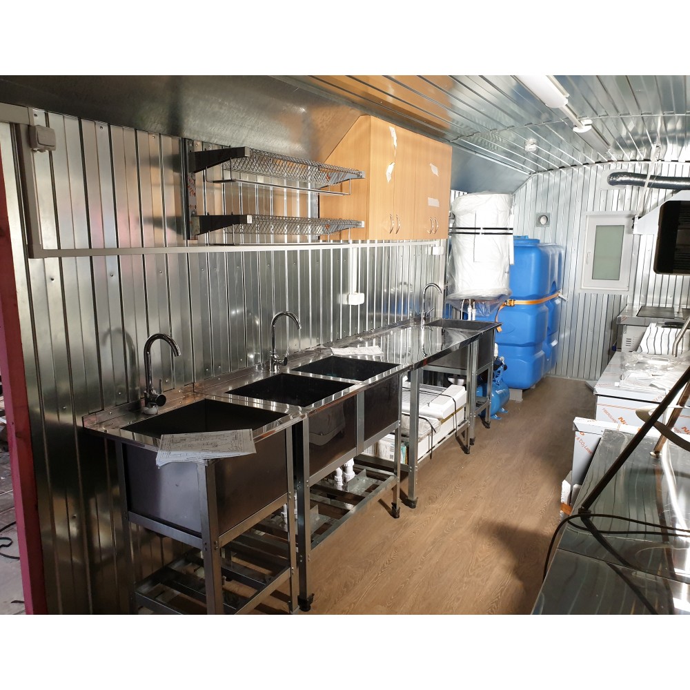 Вагон-дом столовая/кухня