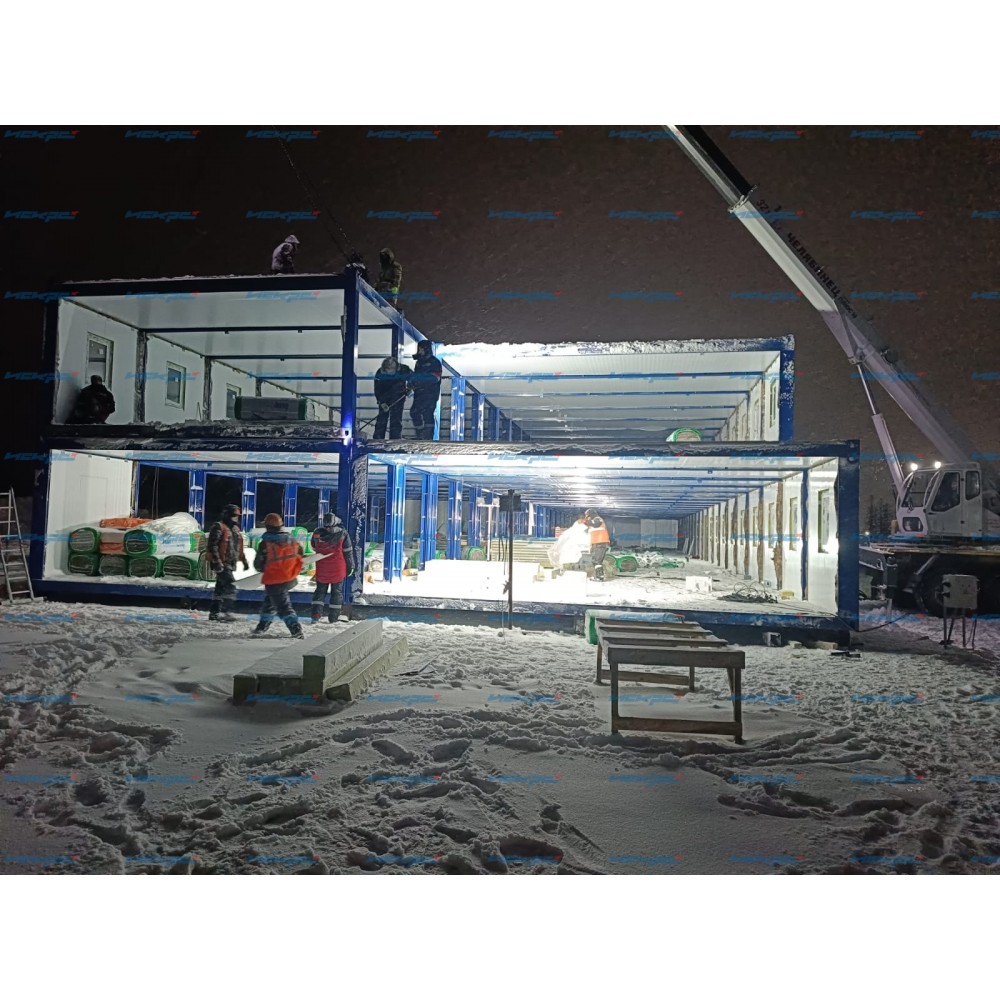 Модульные здания из блок-контейнеров