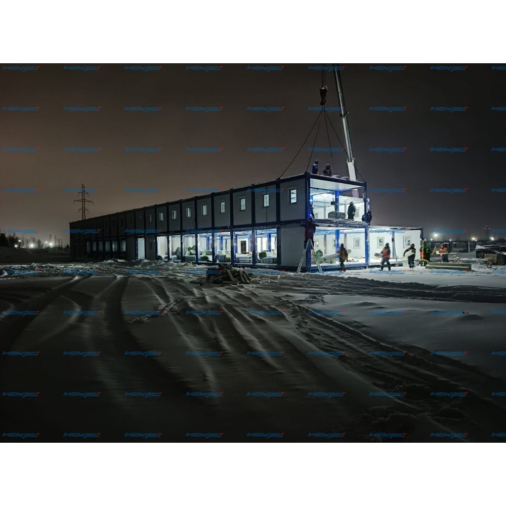 Модульные здания из блок-контейнеров