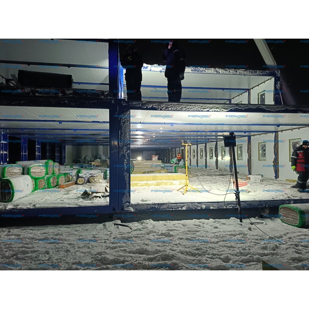 Модульные здания из блок-контейнеров